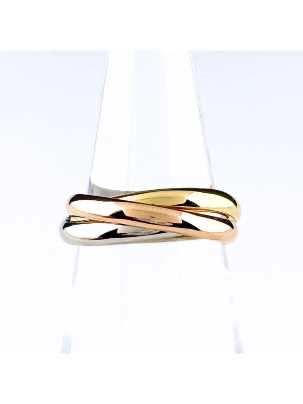 Cartier Trinity SM Yellow Gold Ring Three Color